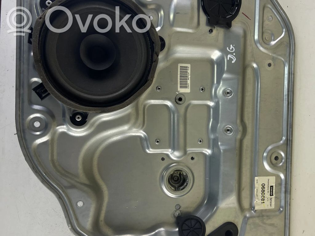 Volvo V50 Mechanizm podnoszenia szyby tylnej bez silnika 