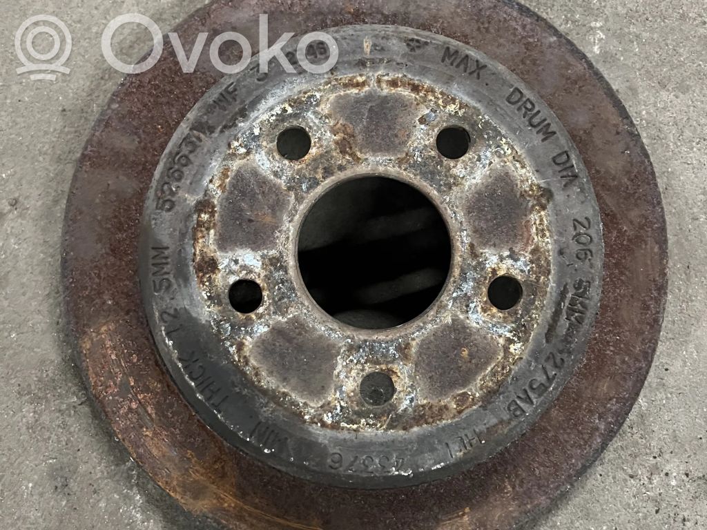Jeep Grand Cherokee (WK) Rear brake disc 