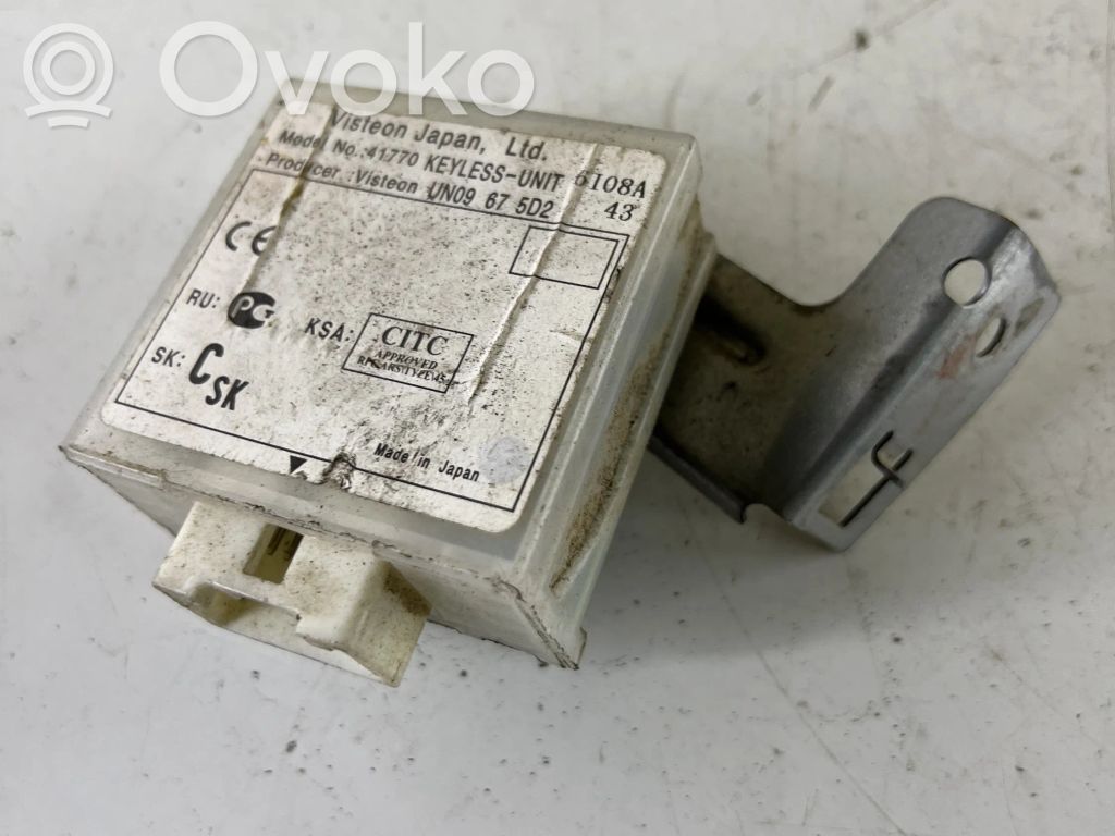 Keyless (KESSY) go control unit/module   UN09675D2,6I08A,41770
