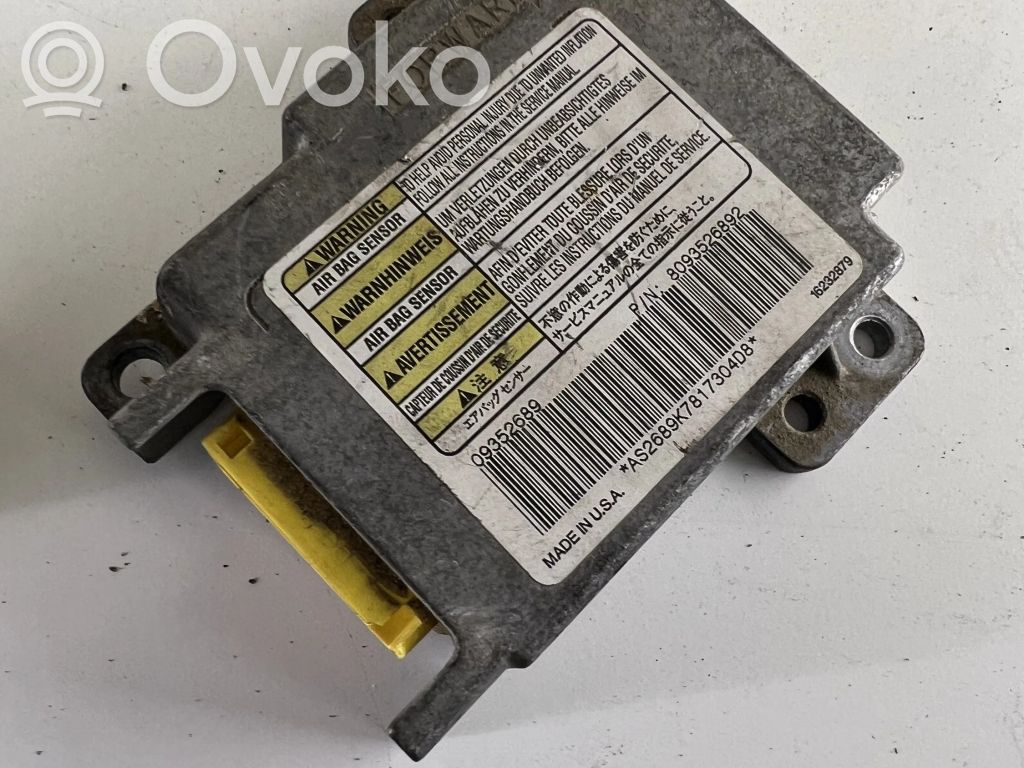Opel Frontera B Airbag control unit/module 