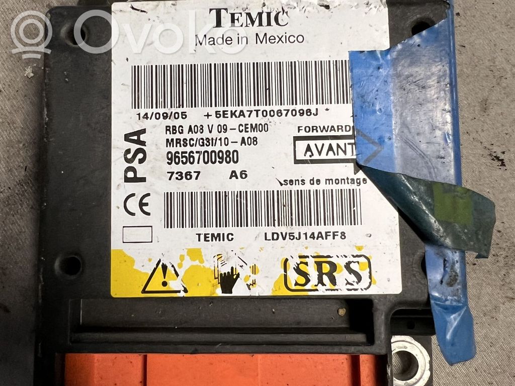 Peugeot 1007 Airbag control unit/module 