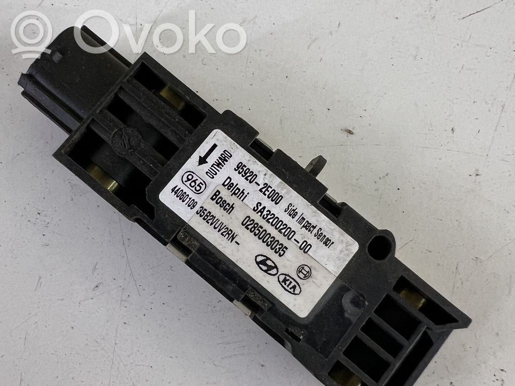 KIA Sportage Sensor impacto/accidente para activar Airbag 