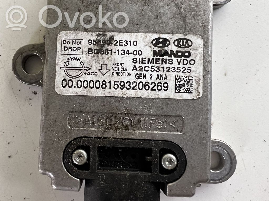 KIA Sportage ESP acceleration yaw rate sensor 