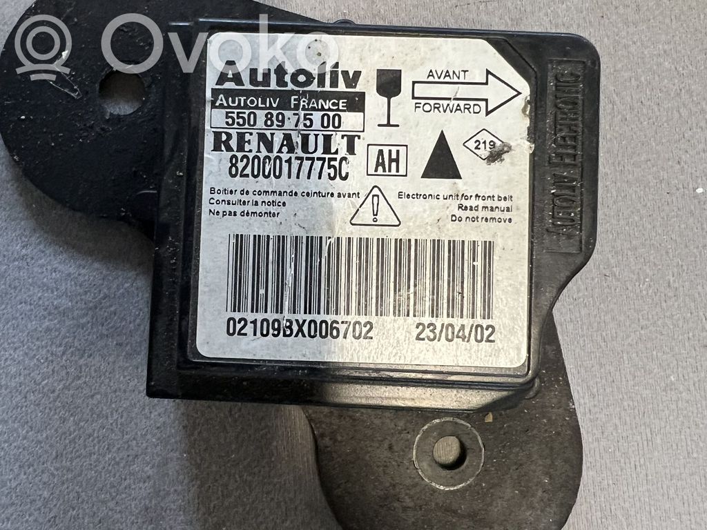 Renault Vel Satis Airbag control unit/module 