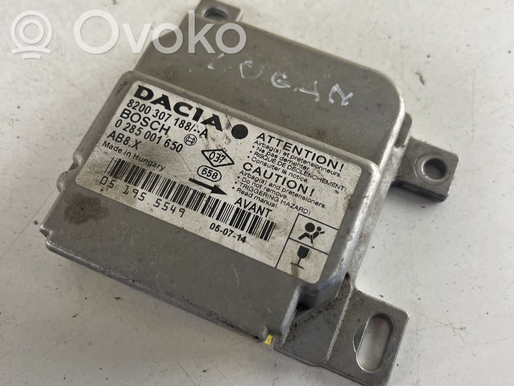 Dacia Logan I Airbag control unit/module 