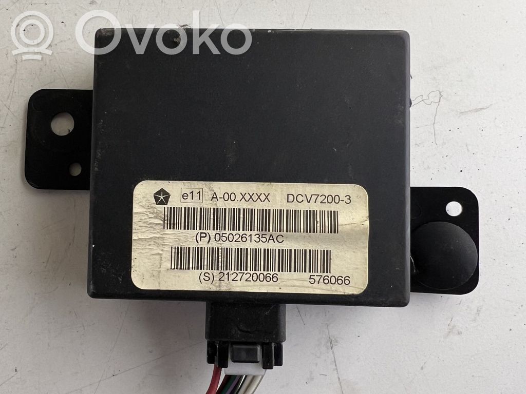 Unidad de control/módulo de alarma   P05026135AC,05026135AC,DCV72003,A00XXXX