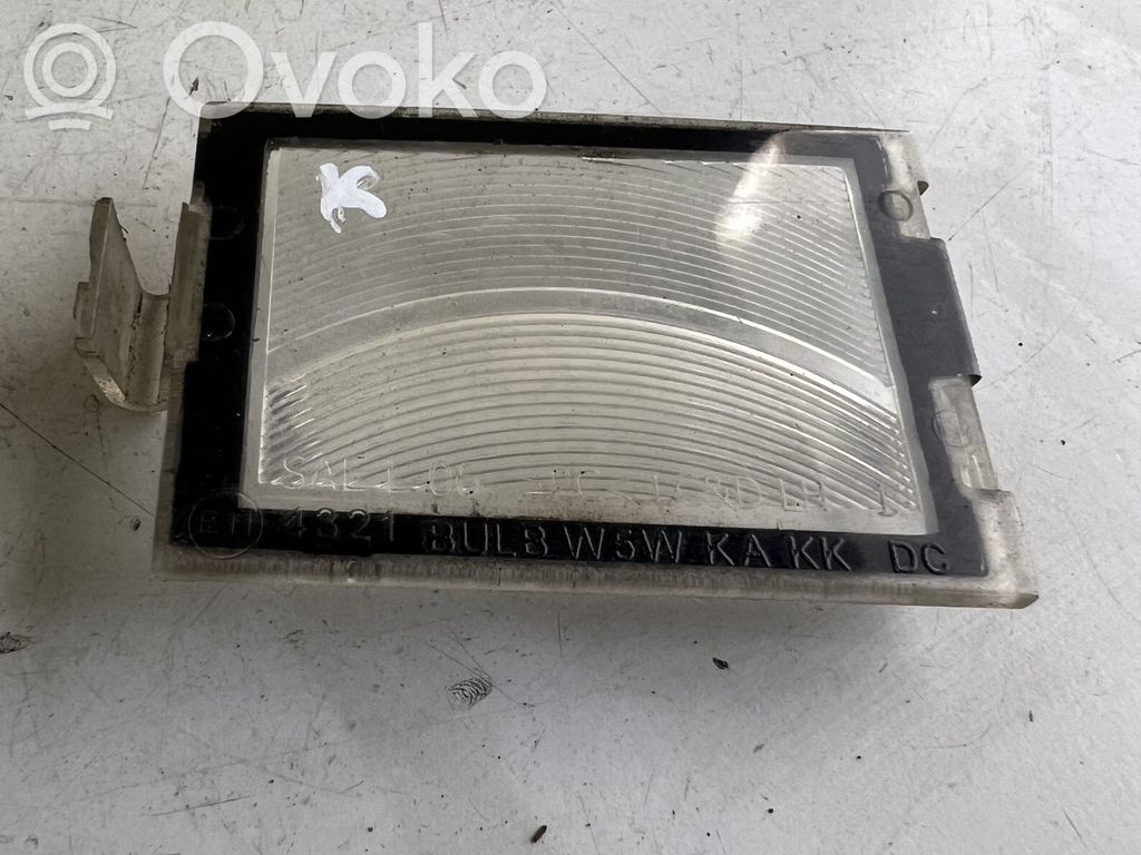 Éclairage de plaque d'immatriculation   4321BULBW5WKAKKDC
