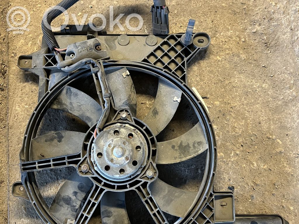 Opel Meriva A Электрический вентилятор радиаторов 