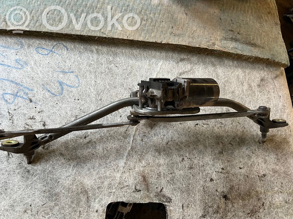 Audi A6 S6 C5 4B Mechanizm i silniczek wycieraczek szyby przedniej / czołowej 