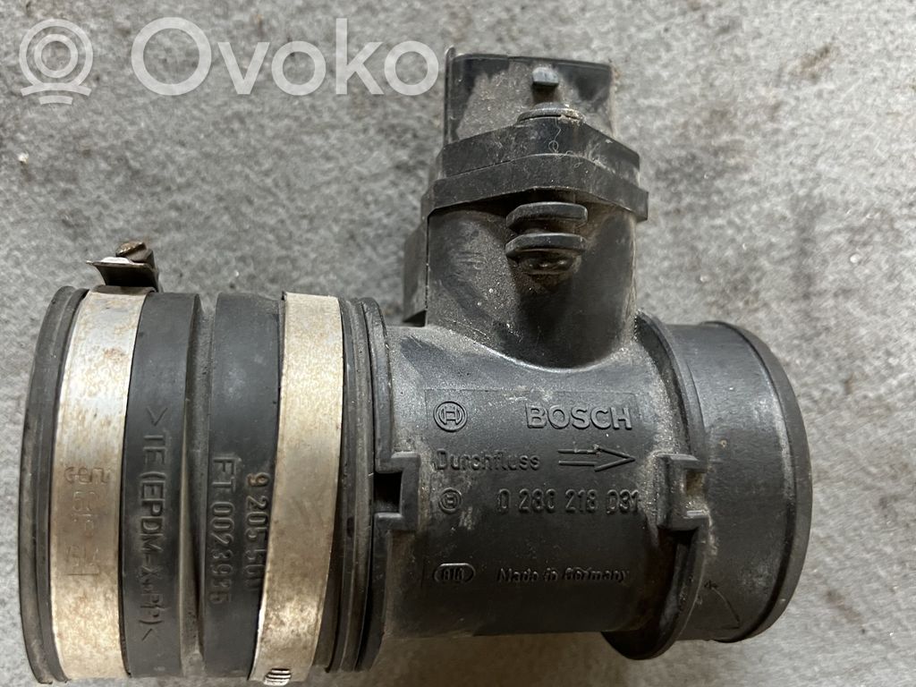 Opel Agila A Mass air flow meter 