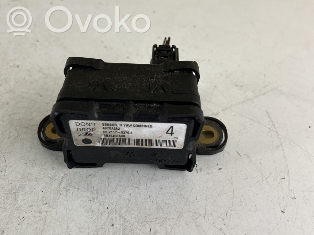 Peugeot 4007 ESP acceleration yaw rate sensor 
