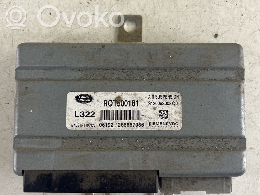 Land Rover Range Rover L322 Sterownik / Moduł zawieszenia pneumatycznego 