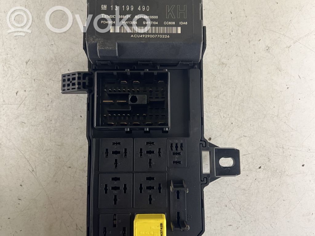Opel Signum Fuse module 