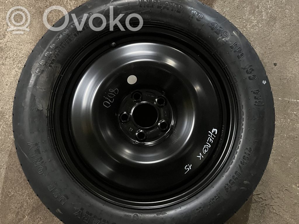 Jeep Cherokee KL 17 Zoll Ersatzrad Reserverad 
