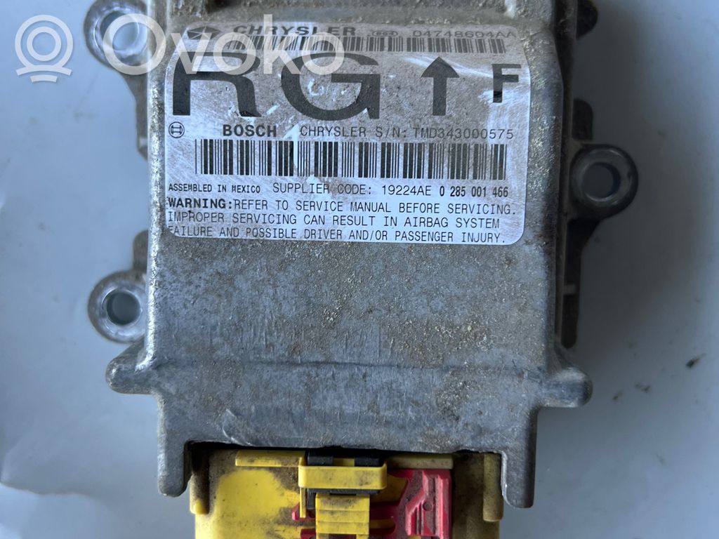 Chrysler Grand Voyager IV Airbag control unit/module 