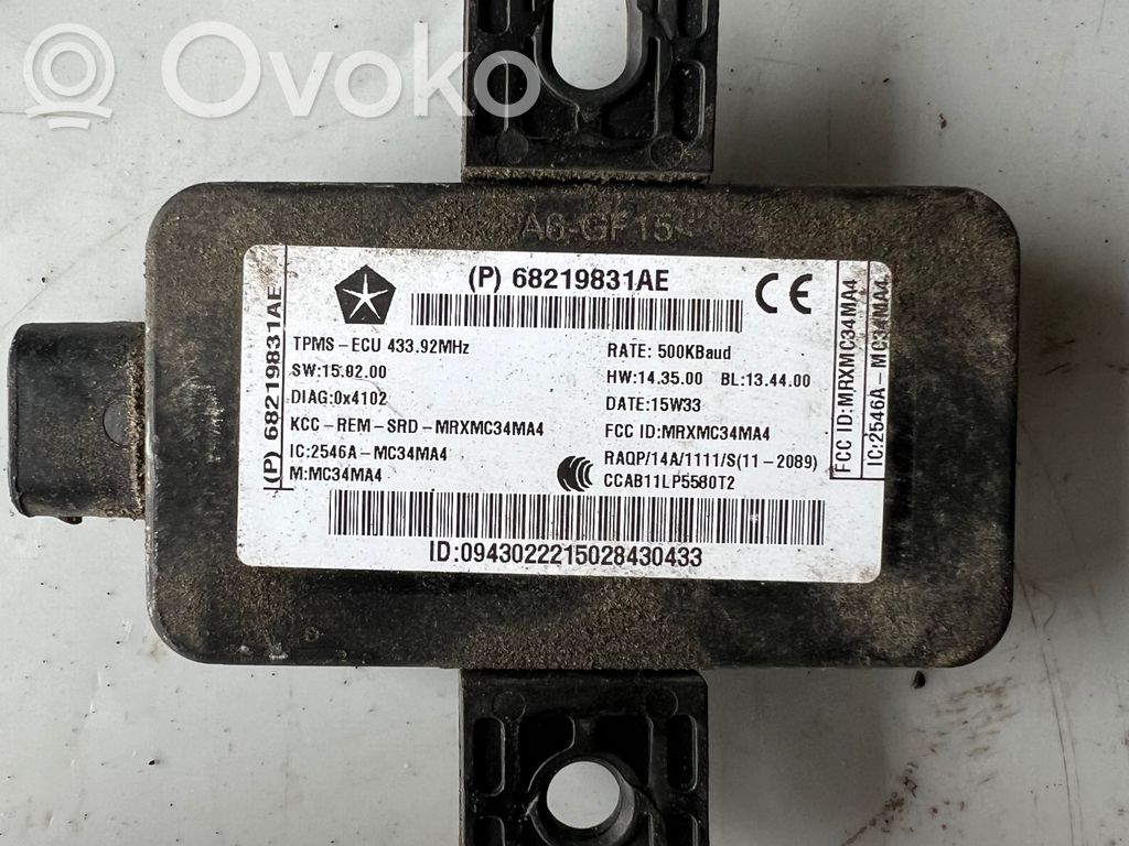 Dodge Durango III Tire pressure control unit 