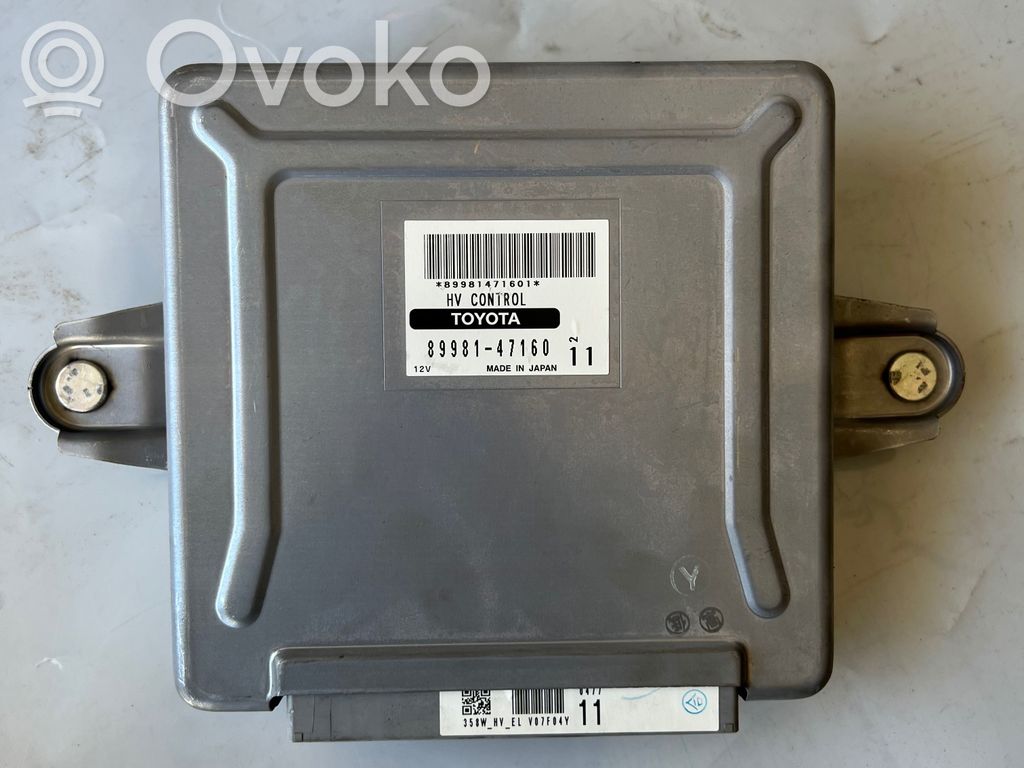 Toyota Prius (NHW20) Unité de commande, module ECU de moteur 