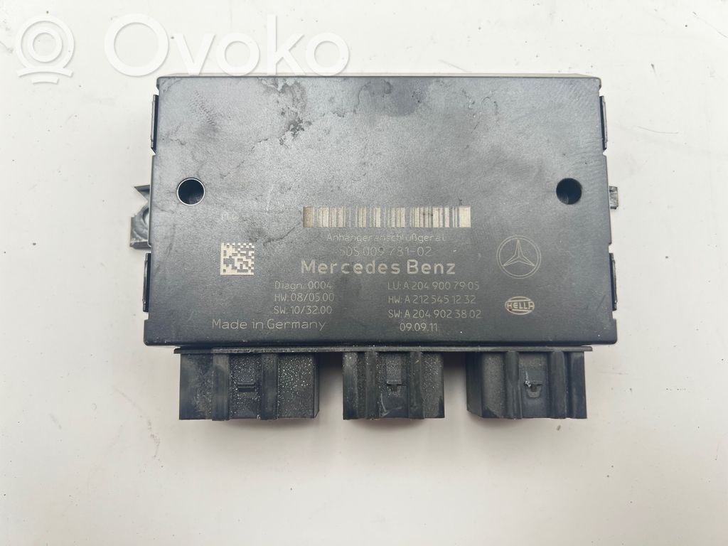 Mercedes-Benz E W212 Sterownik / Moduł haka holowniczego 