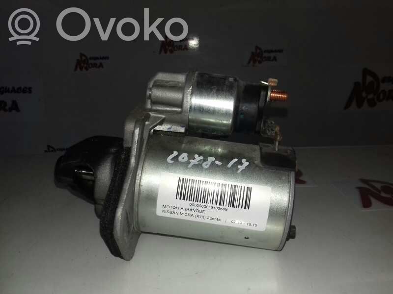 Nissan Micra Motor de arranque 