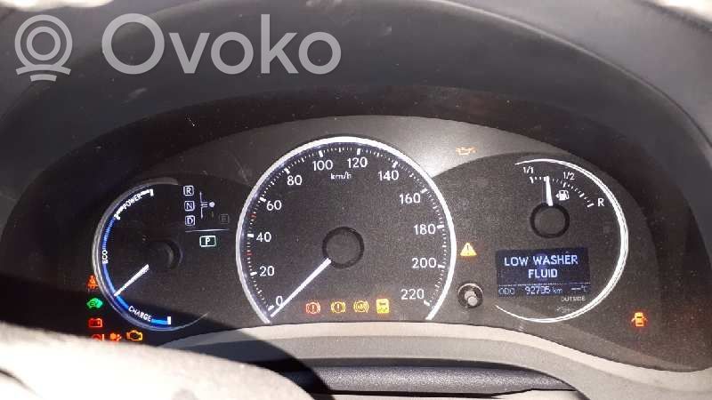 Lexus CT 200H Tachimetro (quadro strumenti)