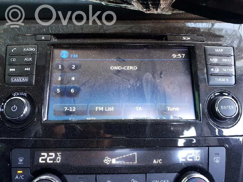 Nissan Qashqai Moduł / Sterownik dziku audio HiFi 