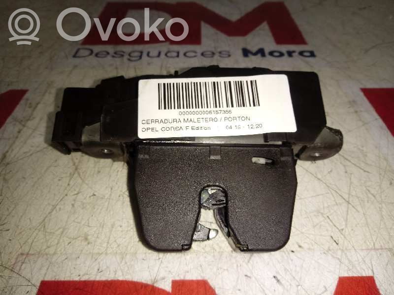 Opel Corsa F Blocco chiusura del portellone