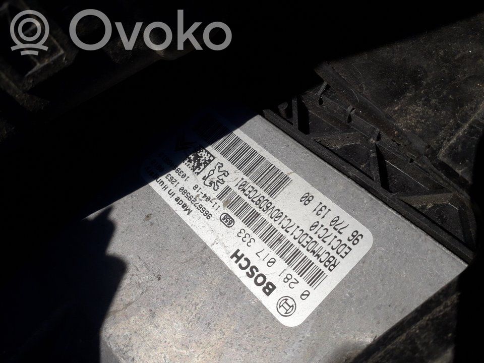 Engine control unit/module   9677013180