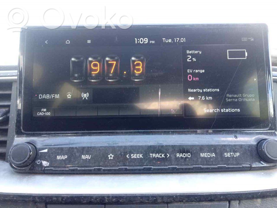 KIA Xceed Head up display screen 