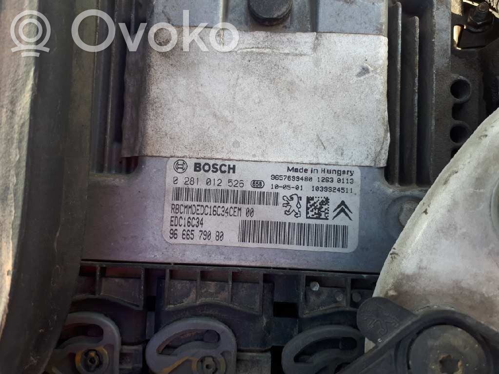Unitate/modul de control motor   9666579080