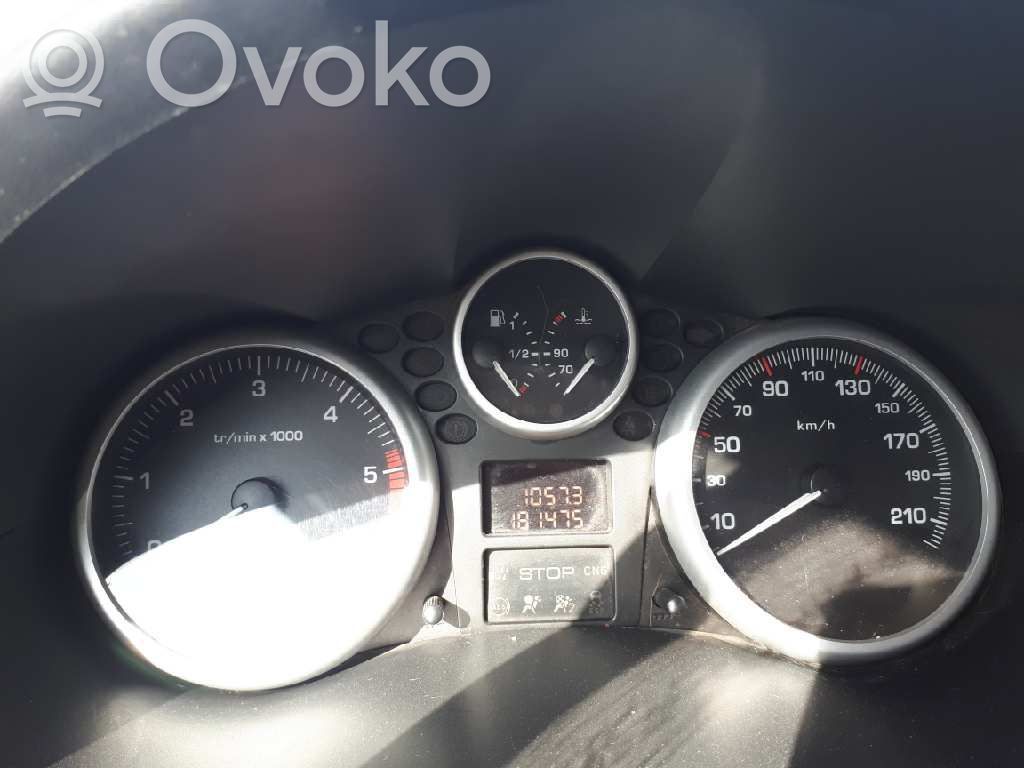 Peugeot 206+ Spidometrs (instrumentu panelī) 