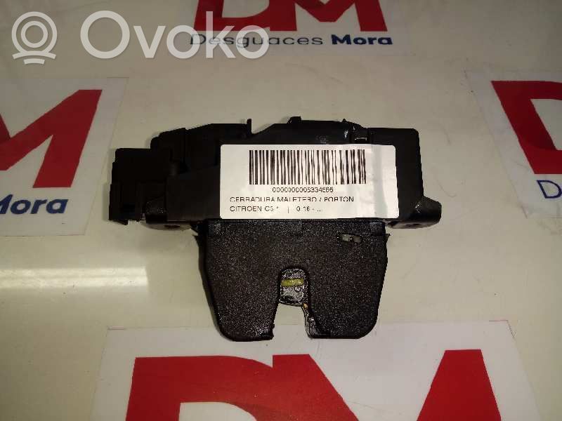 Citroen C3 Blocco chiusura del portellone