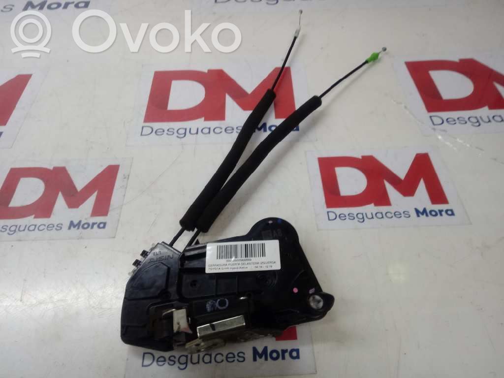 Cerradura de puerta delantera