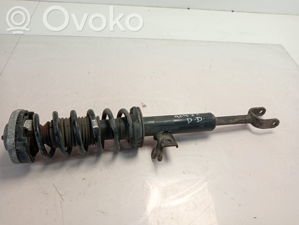 Front shock absorber with coil spring