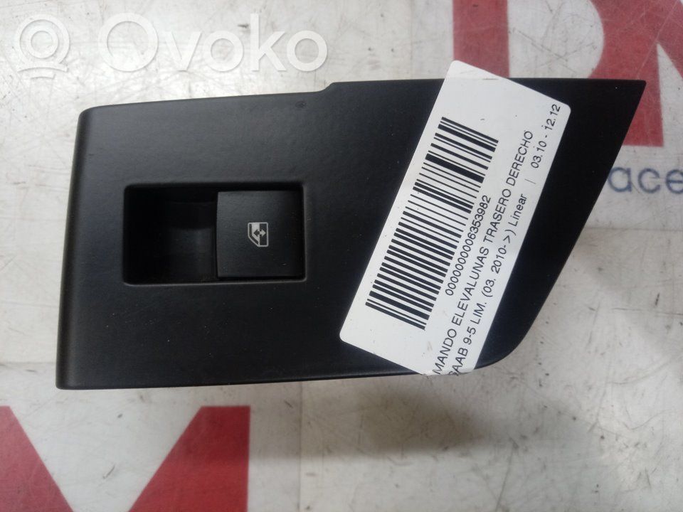 Saab 9-5 Electric window control switch 