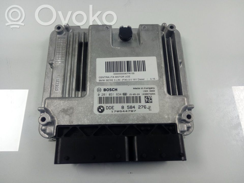 BMW 3 F30 F35 F31 Centralina/modulo del motore 