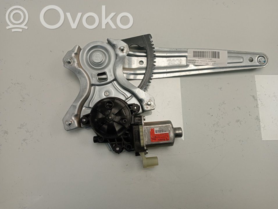 Regulador de puerta trasera con motor   83460G6000