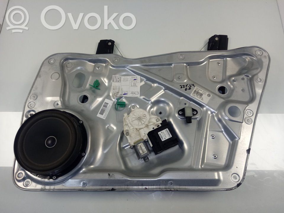 Volkswagen Tiguan Podnośnik szyby drzwi z silniczkiem 