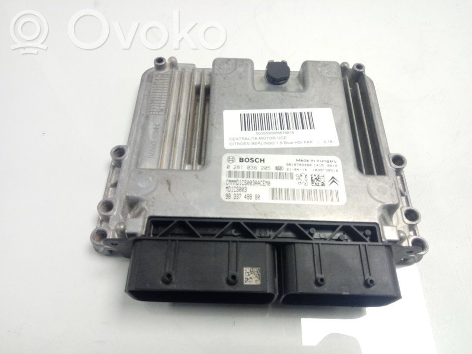 Citroen Berlingo Engine control unit/module 
