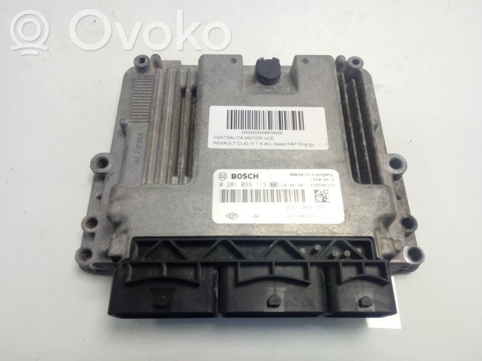 Unidad de control/módulo del motor   0281033119