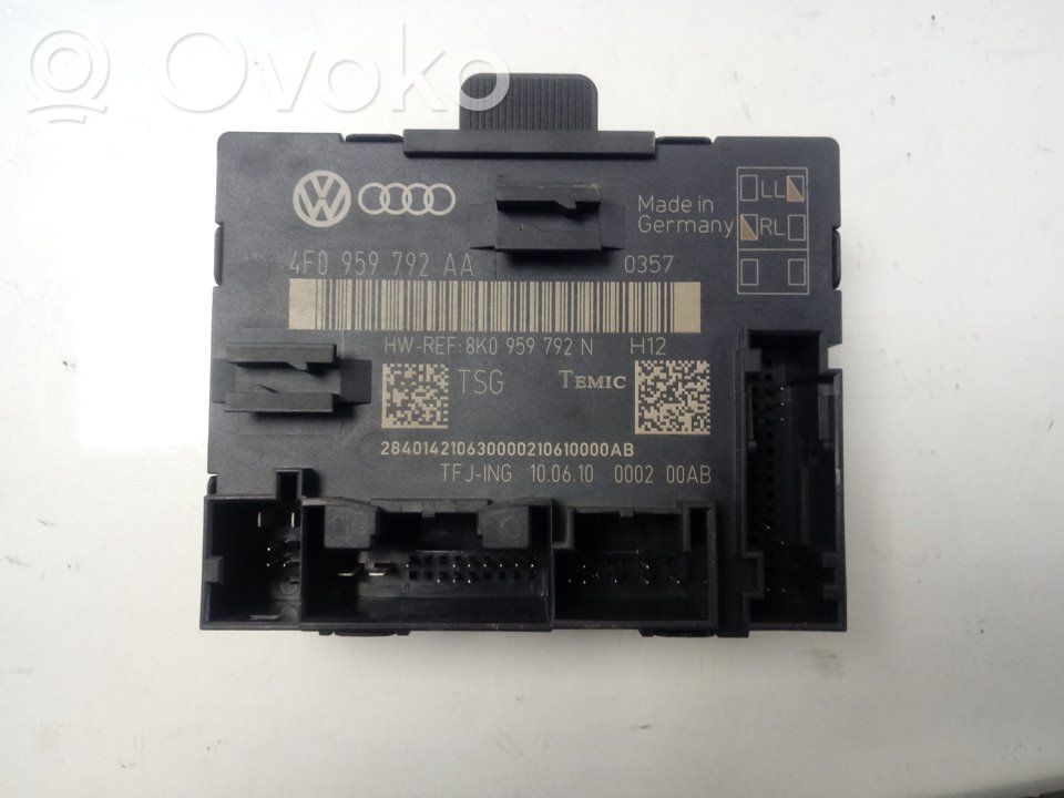 Audi A6 S6 C6 4F Homelink control unit 