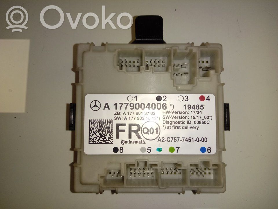 Mercedes-Benz A W177 Alte unități/module de control