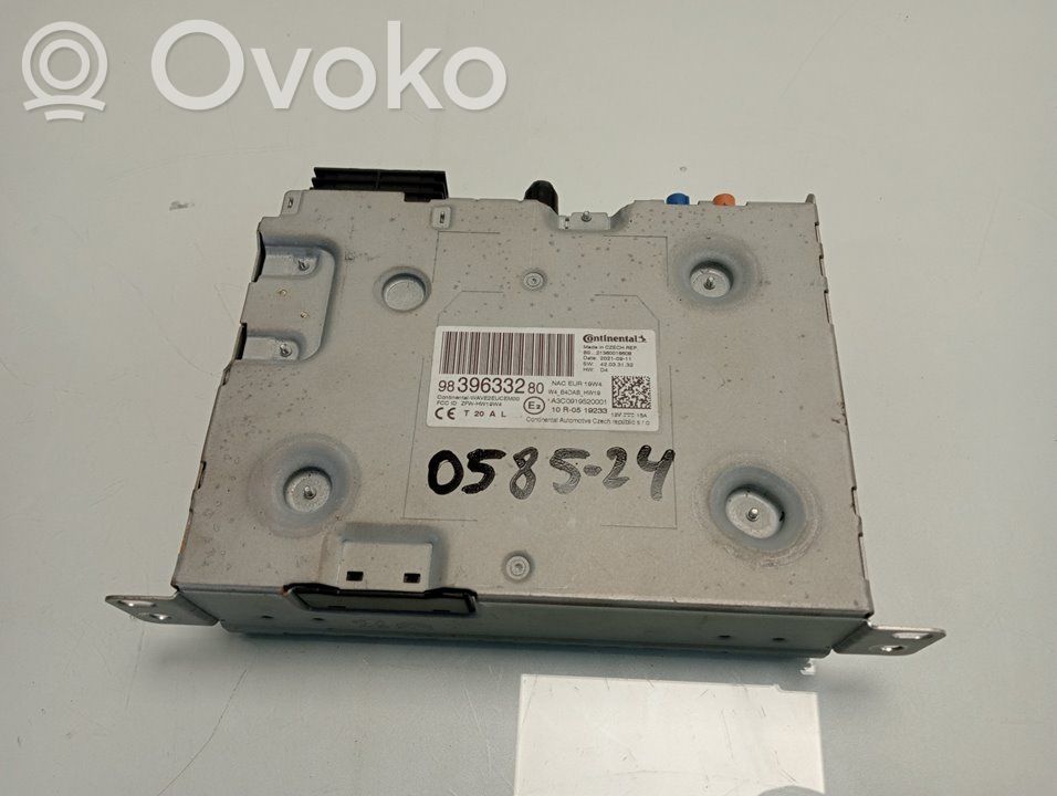 Peugeot 508 HiFi Audio sound control unit 