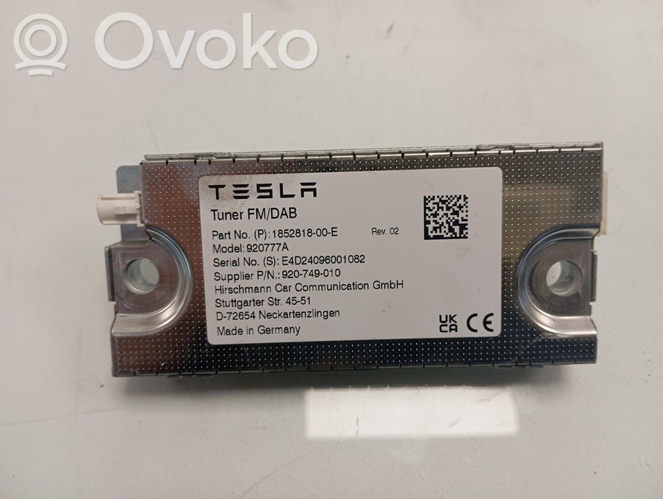 Other control units/modules   185281800E