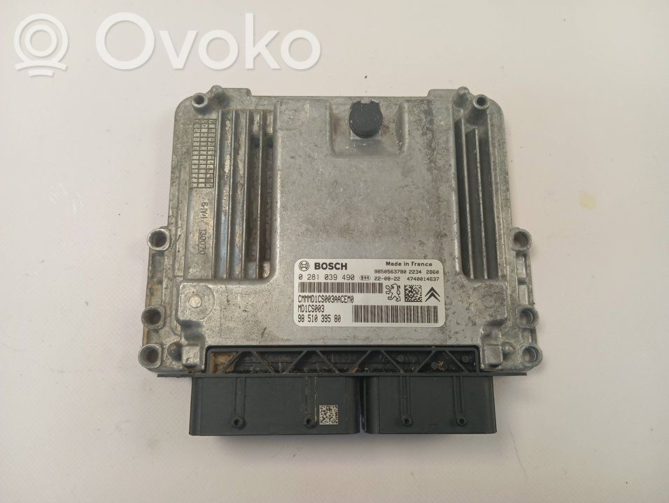 Unidad de control/módulo del motor   9851039580