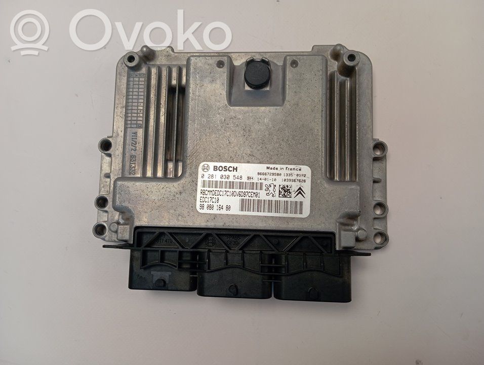 Moottorin ohjainlaite/moduuli   9808016480