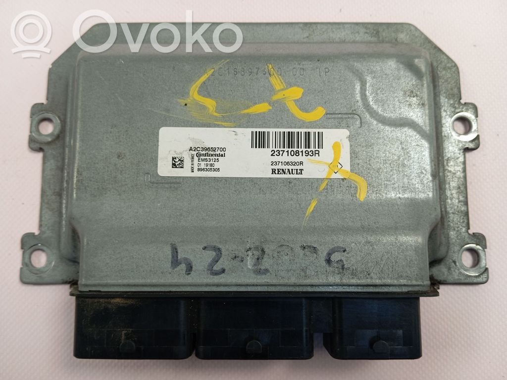 Dacia Dokker Engine control unit/module 