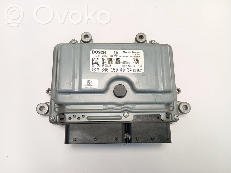 Engine control unit/module   A6401504034