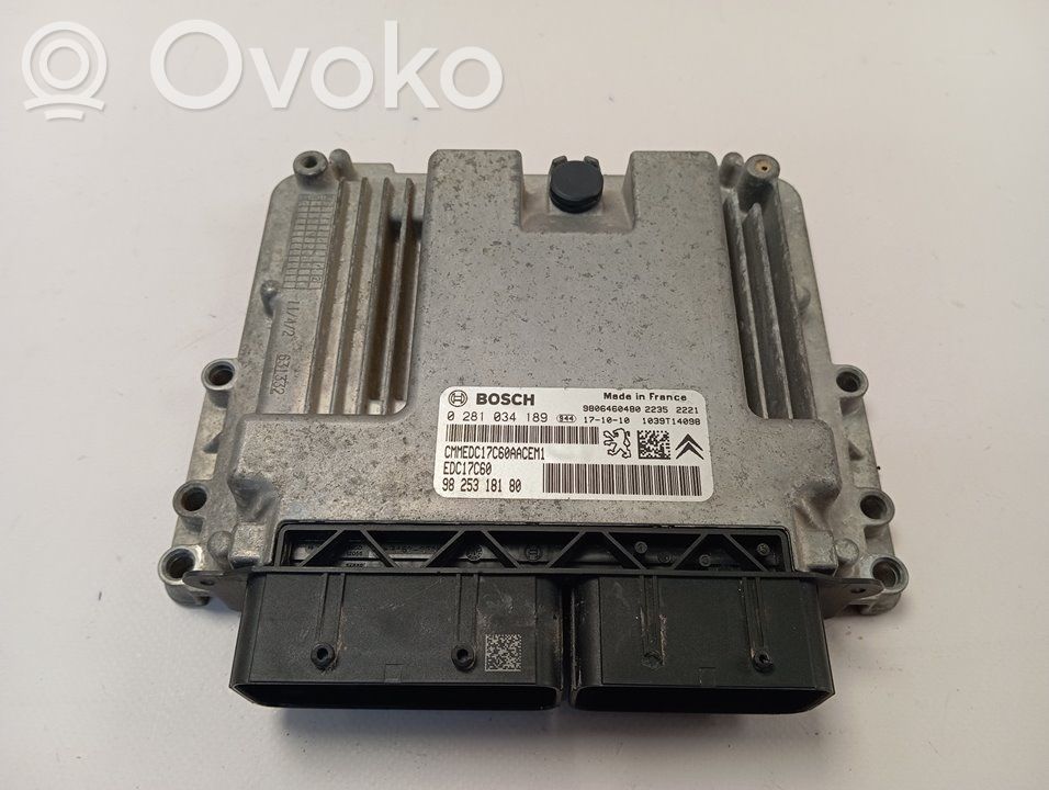 Sterownik / Moduł ECU   9825318180