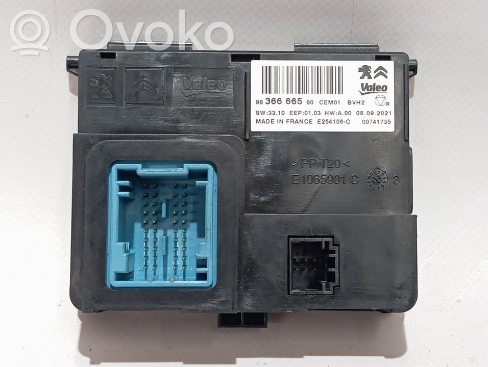 Otras unidades de control/módulos   9836666580