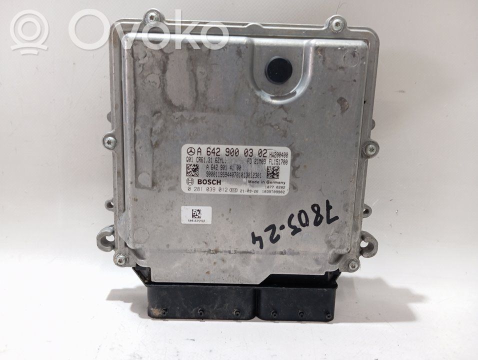 Mercedes-Benz Sprinter W907 W910 Engine control unit/module 